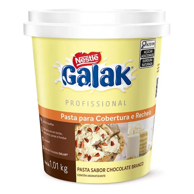Galak Pasta Pronta Cremosa Cobertura Recheio 1,01kg Nestlé