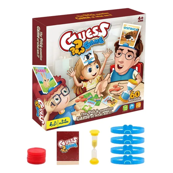 Juego De Preguntas Rápidas De ¿qué Soy Yo Juego De Mesa Con