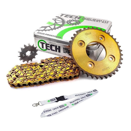 Kit Transmision Tech Honda Wave 110 37/14 Reforzada Kit Transmision Tech Honda Wave 110 37/14 Reforzada