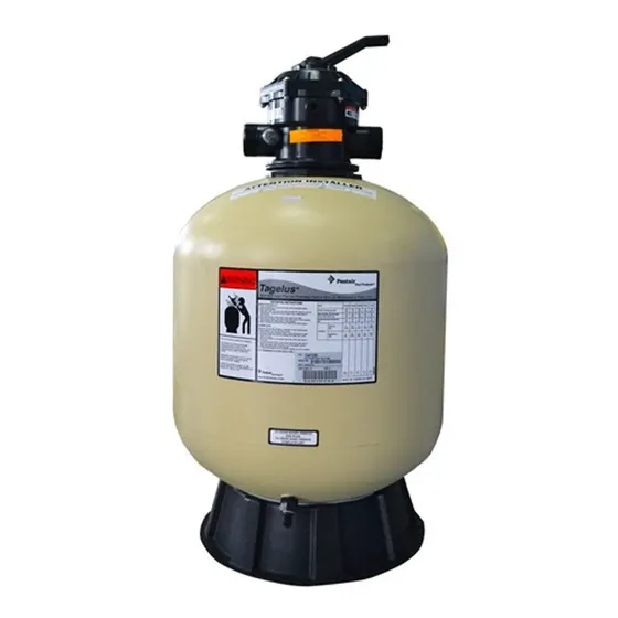 Filtro Para Piscina 30 PuLG Pentair Válvula Top Americano