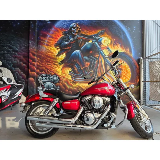 Kawasaki Vulcan 1600 Meanstreak 08 Titulo Limpio Checala !!!