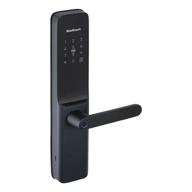 Cerradura Digital Lujo Electrónica Exterioir Kwikset Orion Color Negro