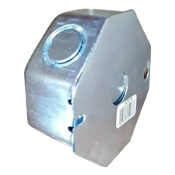 Caja De Registro Octagonal 4  Con Tapa (10 Piezas)