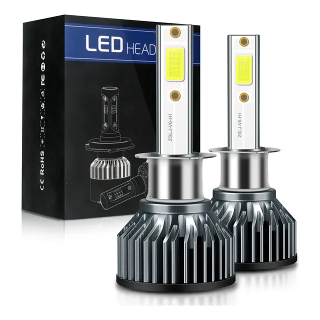 Kit Lampada Super Led H1 H3 H4 H7 H8 H11 9005 9006 H27 H16