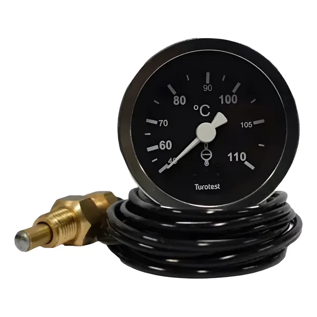 Marcador Relógio De Temperatura 2,5mts 60mm Universal