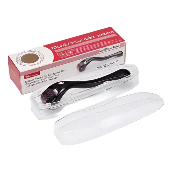Rodillo Dermatológico Facial Barba Cabello 540 Piel Roller