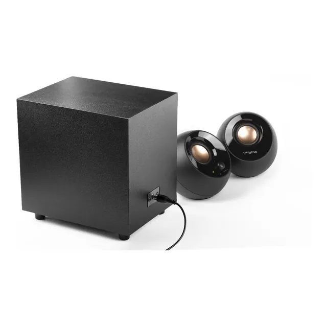 Bocina Creative Pebble Plus negr0 127V