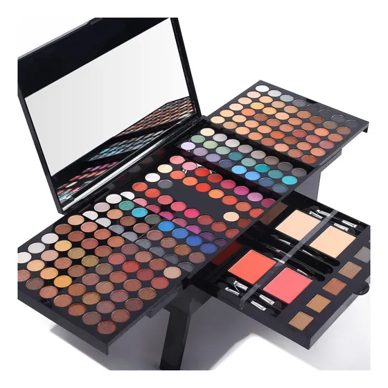 Kit De Maquillaje Profesional Para Mujeres Con Espejo Set De