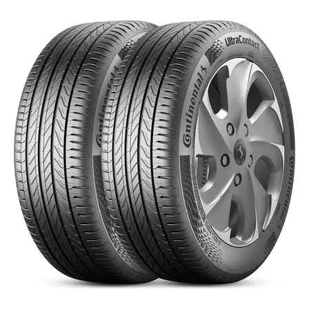 Kit 2 Pneu Aro 15 185/65r15 Continental 88h Tl Ultracontact H