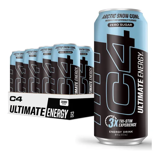 Bebida Energética Sin Azúcar Arctic Snow Cono 12 X 473 Ml