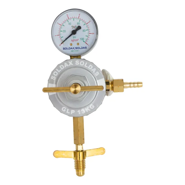Regulador De Pressão Glp Gás Natural P13 13kg P Ppu Maçarico