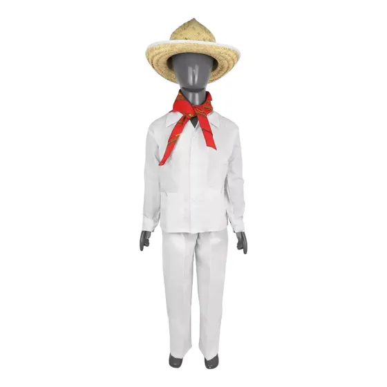 Traje Tipico De Jarocho Veracruzano Para Niño Completo