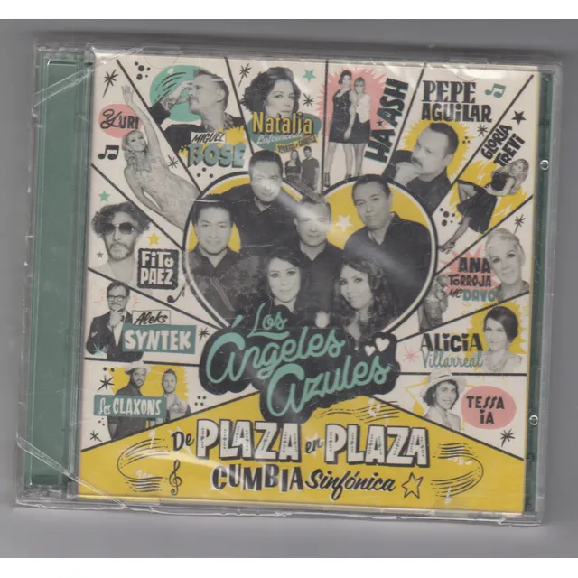 Angeles Azules De Plaza En Plaza Cd/dvd Original Qqg. Mz Pb