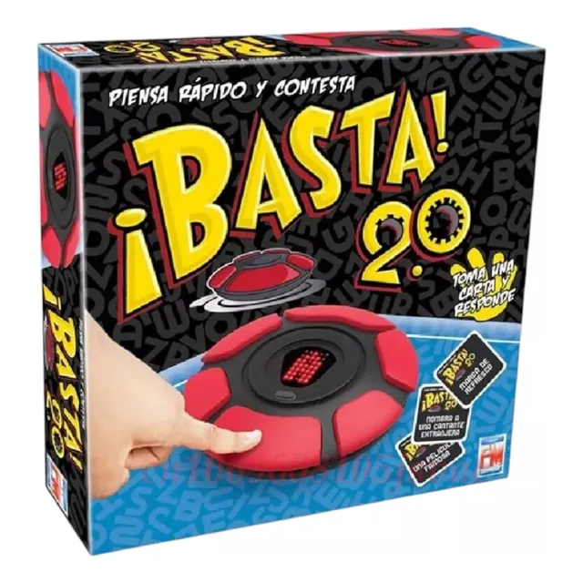 Basta - Piensa Rápido Y Gana - Juego De Mesa - Español