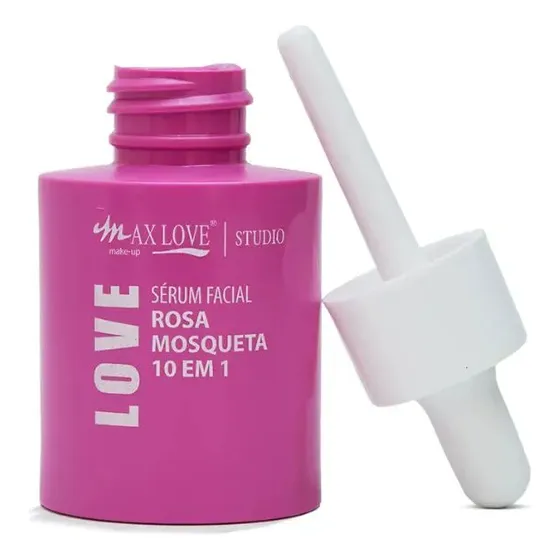 Sérum Facial Rosa Mosqueta Com Colágeno E Ácido Hialurônico
