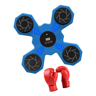 Máquina De Boxeo Electrónica, Música, Modo Objetivo, Azul Máquina De Boxeo Electrónica, Música, Modo Objetivo, Azul