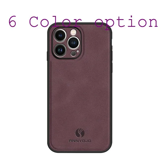 Funda De Piel De Oveja Para La Serie Redmi Note 13, Anticaída, Carcasa De Goma, Piel Mate, Parte Trasera Delgada