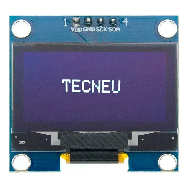 Pantalla Oled 0.96in I2c 4 Pines Arduino 128x64 Con Estuche