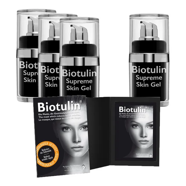 Biotulin - Paquete Vip Con Máscara | 4 Gel Supreme Skin + .