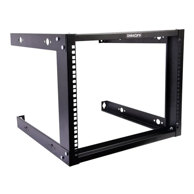 Rack Abierto De 19  Para Montaje En Pared De 8 Unidades.