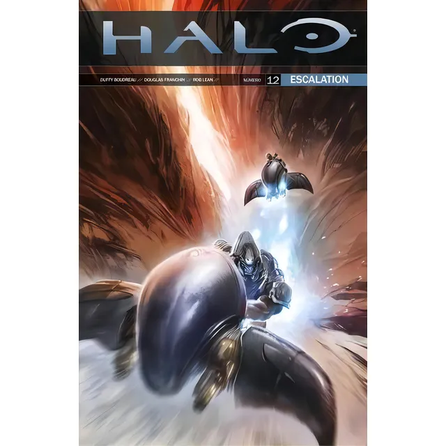 Halo Escalation #12: No Aplica, De Boudreau, Duffy. Serie No Aplica, Vol. No Aplica. Editorial Kamite Comic, Tapa Blanda, Edición 1 En Español