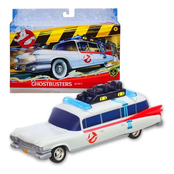 Miniatura de Cazafantasmas Ecto-1 Hasbro, 29 cm, color blanco
