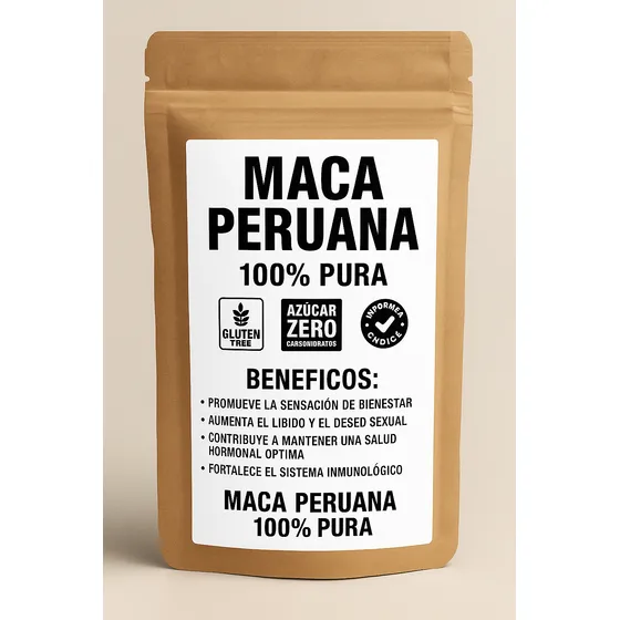 Maca Peruana En Polvo 100% Puro Promo 500 Gr .!!!