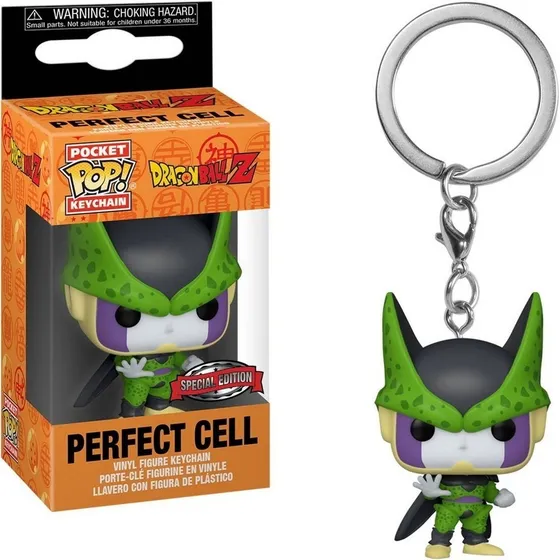Llavero De Cell / Dragon Ball Z - Incluye Caja Funko