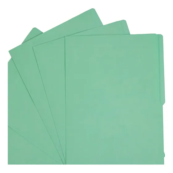 Folder Apsa L22fo Oficio Color Verde 1 Paquete C/100 Piezas