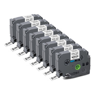 8pk Tze231 Tze Cinta Para Hermanos P - Touch Impresoras 8pk Tze231 Tze Cinta Para Hermanos P - Touch Impresoras