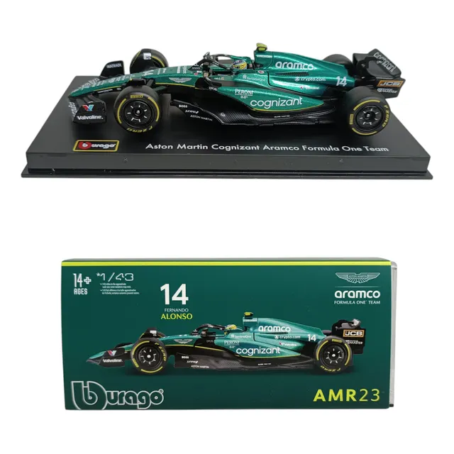 Formula Uno, Escala 1:43, Presentación De Lujo, 13cms Largo