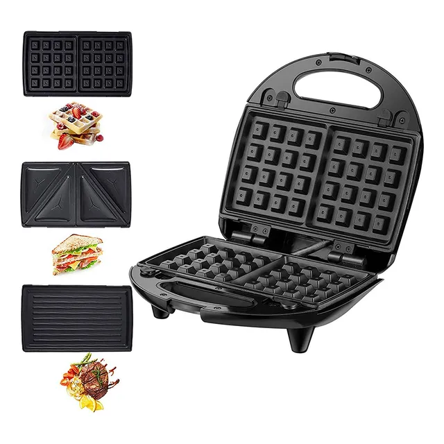 Máquina De Desayuno Estándar Estadounidense De 110 V, Acero 