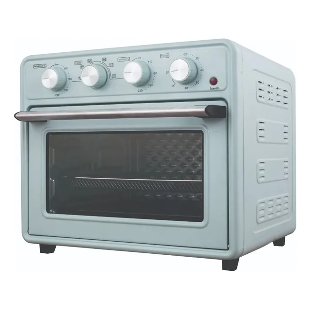 Horno Eléctrico Con Freidora De Aire Y Rosticero Marca Tda