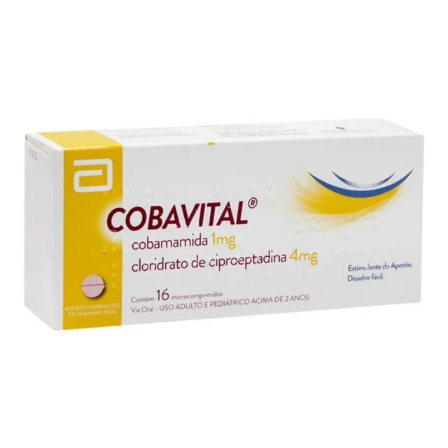 Cobavital C/16 (cobamamida) Estimulante Do Apetite Engordar
