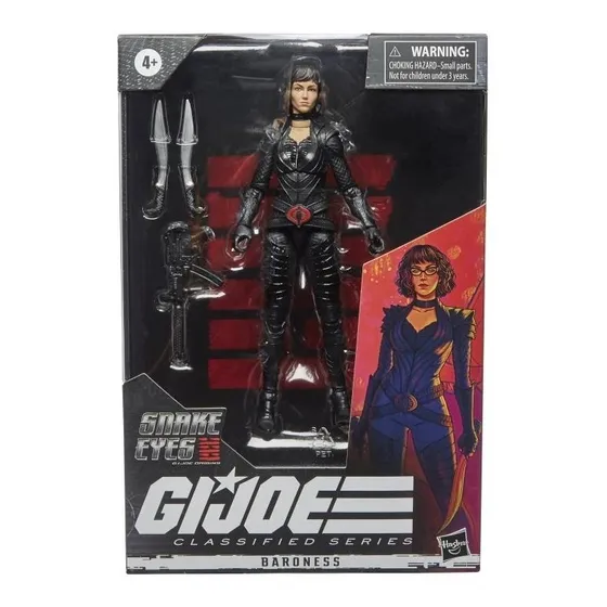 Baronesa Snake Eyes Origins G.i. Joe Classified Series #19
