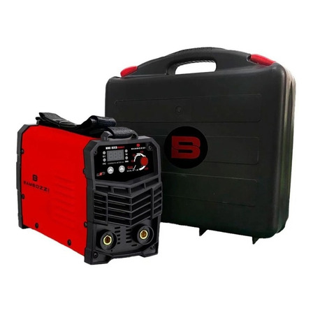 Máquina De Solda Inverter Bambozzi Series Ii Wmi 161 Ed Vermelha E Preta 50hz/60hz Máquina De Solda Inverter Bambozzi Series Ii Wmi 161 Ed Vermelha E Preta 50hz/60hz
