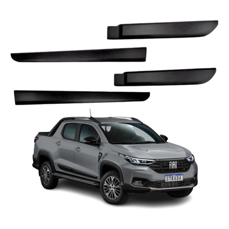 Moldura Externa Da Porta Fiat Strada 2021 A 2024 Moldura Externa Da Porta Fiat Strada 2021 A 2024