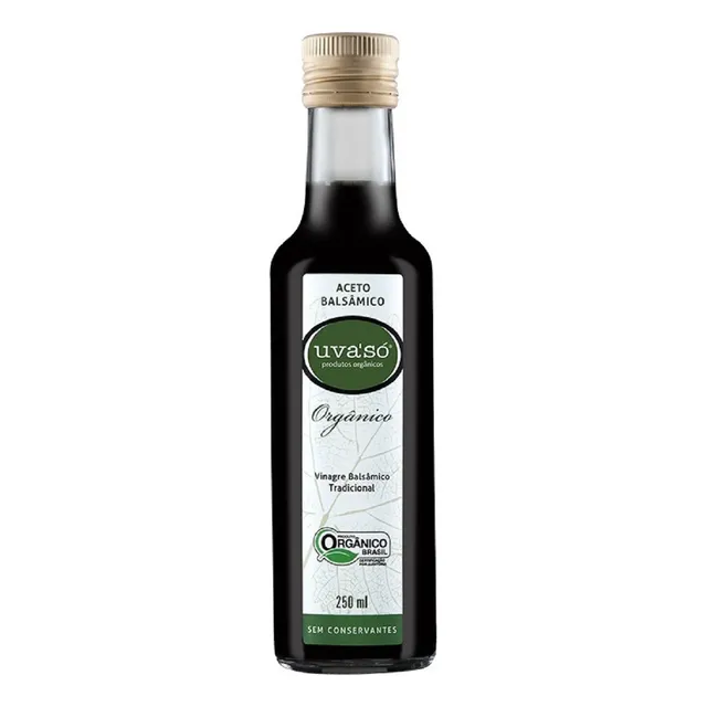 Vinagre Balsâmico Orgânico ( Aceto ) Uva'só Econatura 250ml