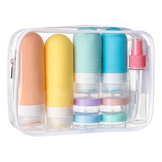 16 Pack Travel Bottles Set Silicone Squeezable Containers 16 Pack Travel Bottles Set Silicone Squeezable Containers