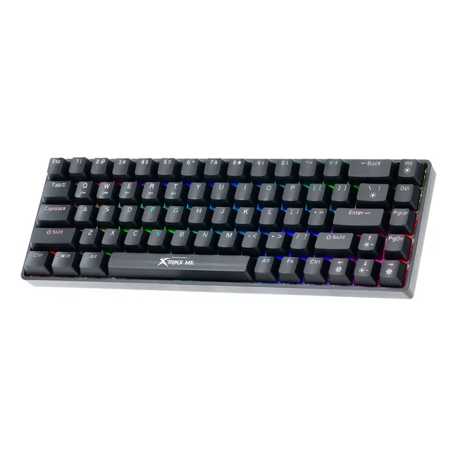 Teclado Mecánico Gamer Inalambrico Xtrike Me Gk994w Rgb Bluetooth 5.0 2.4g Compatible Con Mac Y Windows - Negro