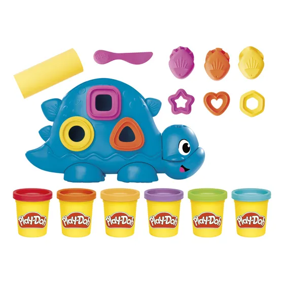 Set De Masa Moldeable Play-doh Primeras Creaciones Dinosaurio Formas Y Colores