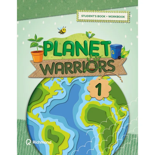 Planet Warriors 1 - Student's Book + Workbook, De No Aplica., Vol. 1. Editorial Santillana, Tapa Blanda En Inglés, 2023