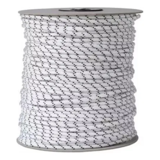 Cuerda Náutica 4 Mm - Precio X 10 Metros Pf Color Blanco
