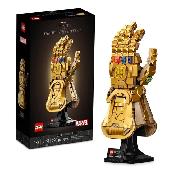 Lego Marvel Guantelete Infinito Thanos Set 7619 590 Piezas