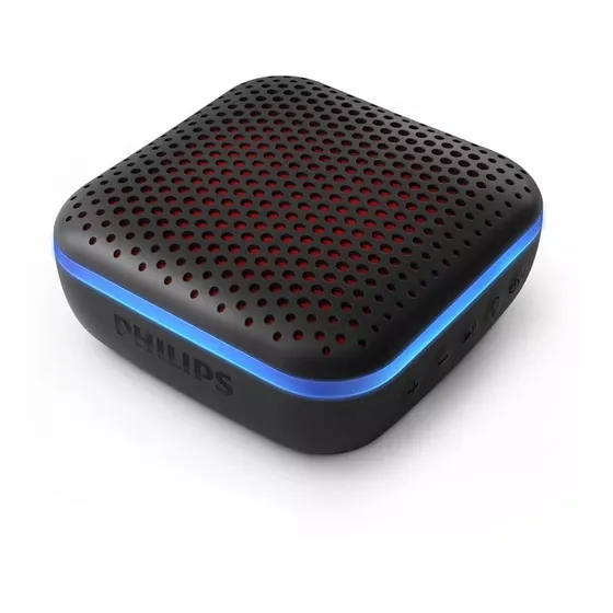 Parlante Bluetooth Philips Tas2505b/00 Con Luces 