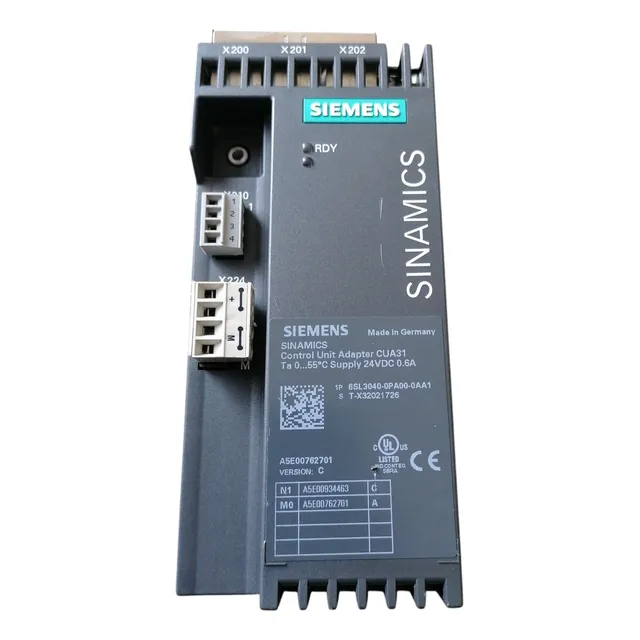6sl3040-0pa00-0aa1 Siemens Control De Unidad Cua31