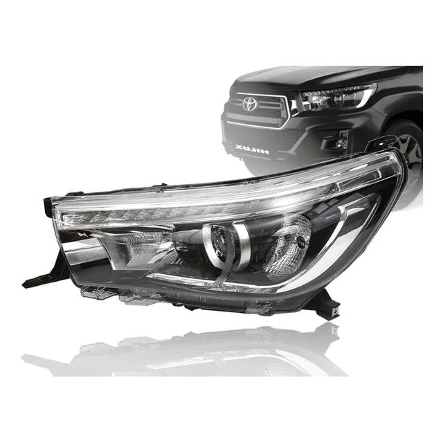 Faro Izquierdo Para Hilux 2016 Dubai Revo Trd Platinum Sr5