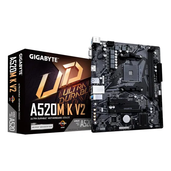 Gigabyte A520m K V2 (rev. 1.0) Chipset Amd A520 Am4