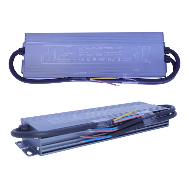 Fuente De Poder 12v 300w Para Iluminación Led Y Cctv, Ip67