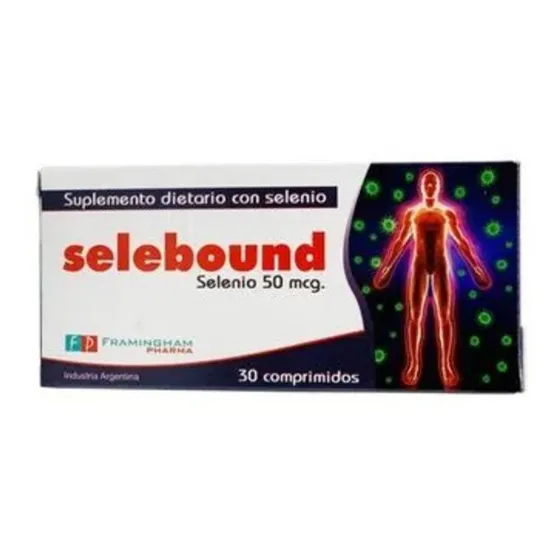 Suplemento Selebound Selenio 50 Mg X 30 Comprimidos